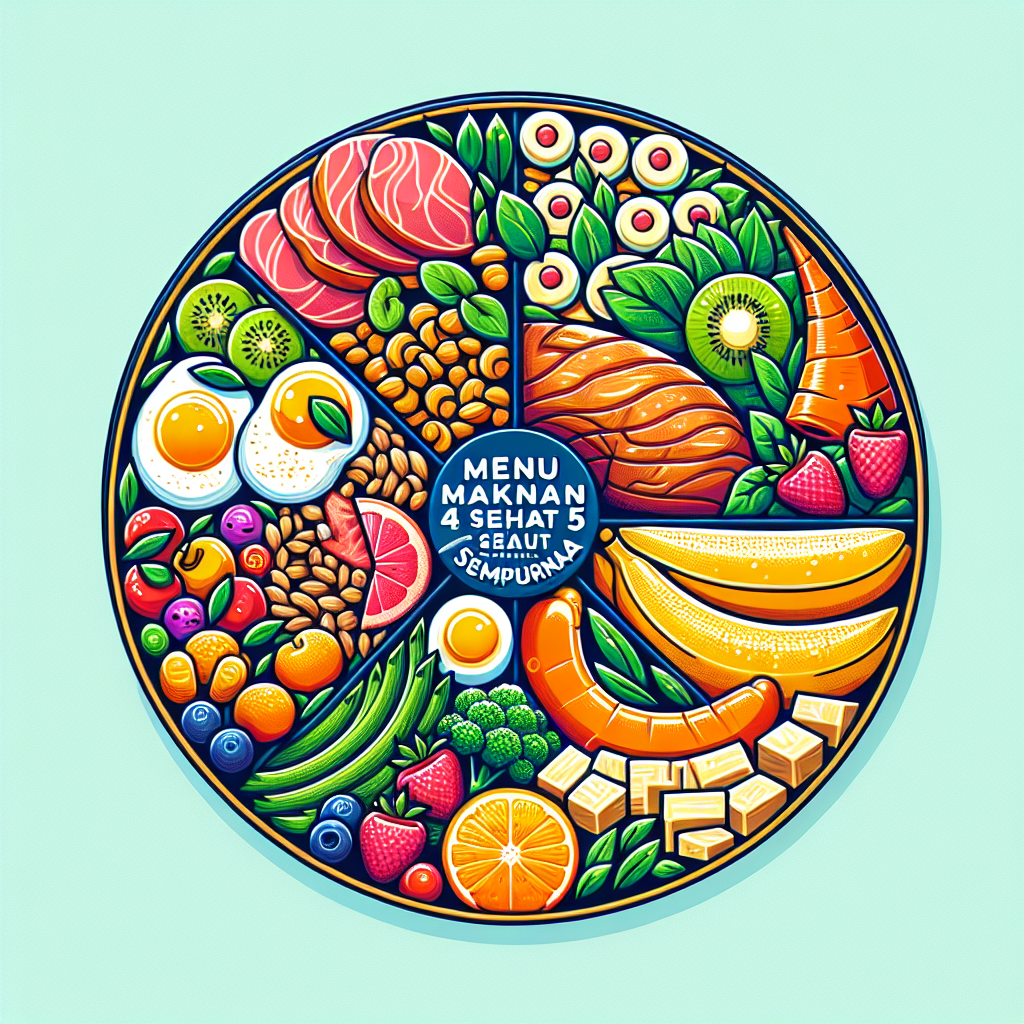 Discover the Delicious and Nutritious Menu Makanan 4 Sehat 5 Sempurna for